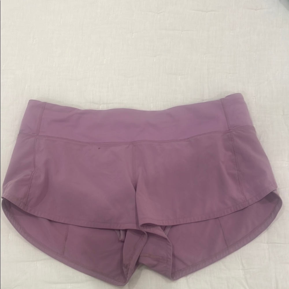lululemon athletica speed up shorts 2.5” inseam